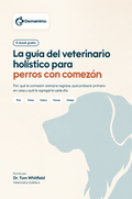 Portada del e-book de regalo: La guía del veterinario holístico para perros con comezón